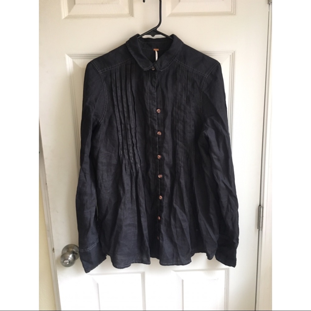 Free people button up Sz M